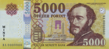 Forrás: mnb.hu 5000 forint